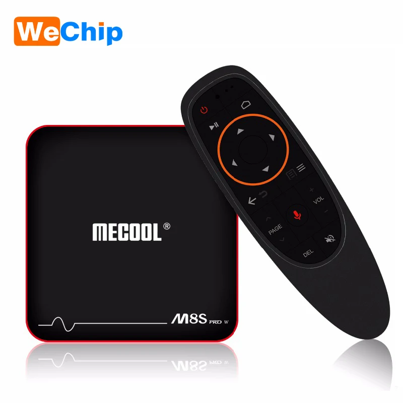 

Wechip Google Voice Remote Control M8S PRO W Android tv box 7.1 S905W Mali-450 Penta-core TV Box Phone Stalker 4K HD Set Top Box