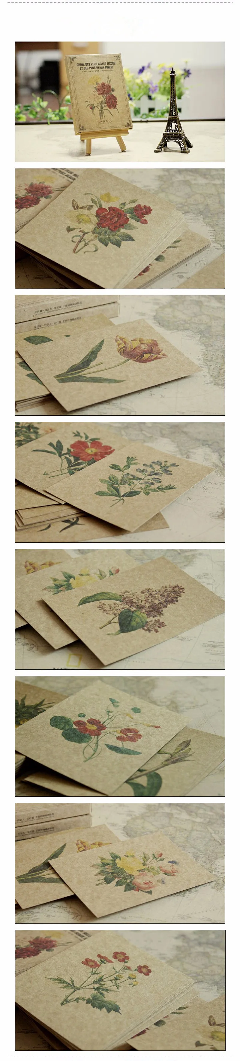Hand made Cards Kraft envelope included Original Hand painted Postcards 100/% hand painted Fruits Postcards