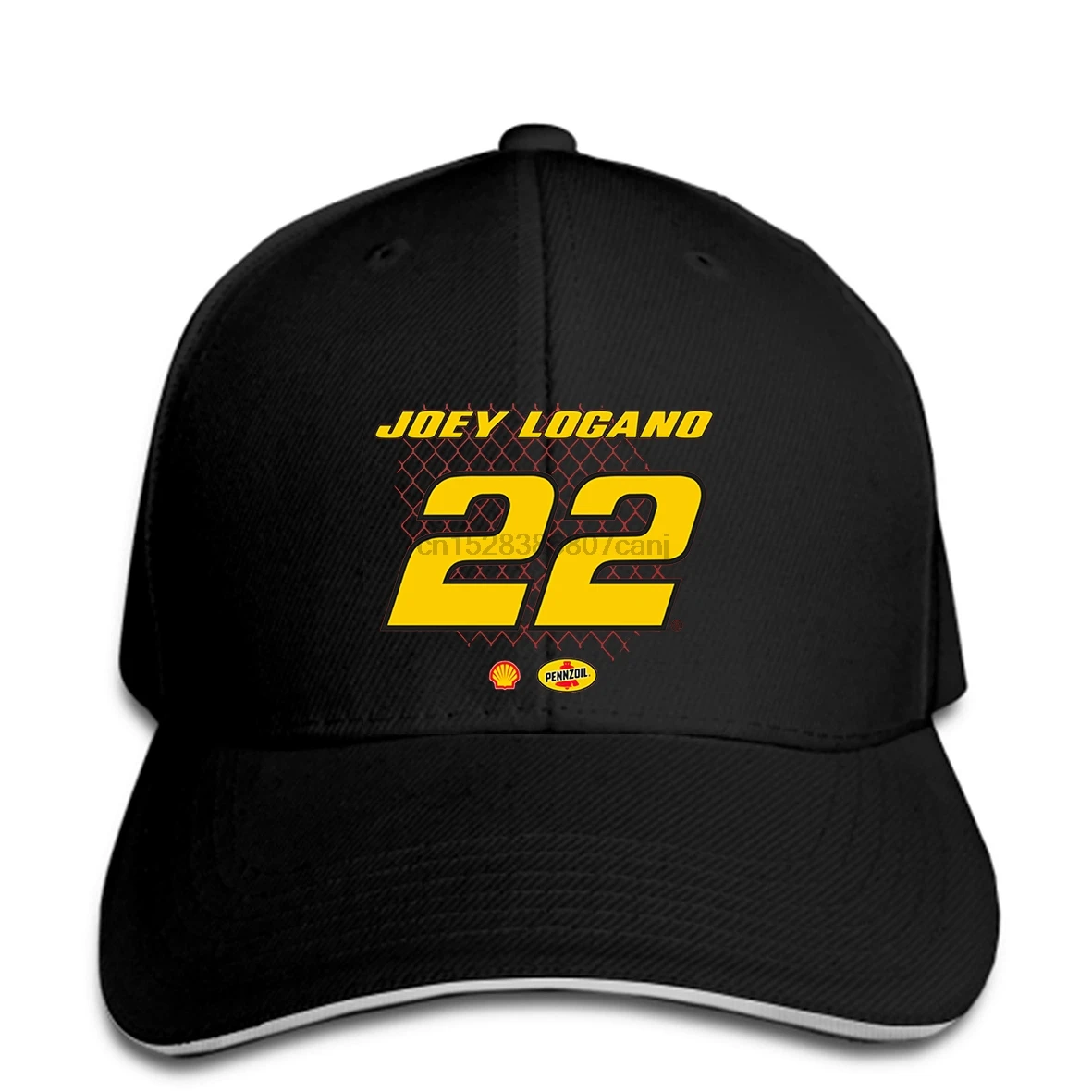 

Baseball cap 2017 JOEY LOGANO 22 SHELL PENNZOIL SPOILER RED hat