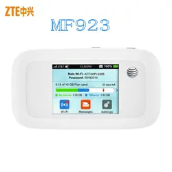 Разблокированный 4g zte MF923 lte Wi-Fi роутер Поддержка 4G LTE CPE LTE 700/850/AWS/1900/1700 МГц для Северная Америка