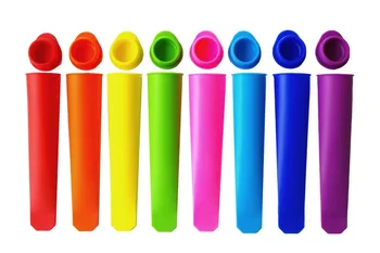 

DHL Free Shipping Silicone Popsicle Mold / Ice Pop Molds / Ice Cube Tray / Ice Cream Tubs Tools #YJCV58