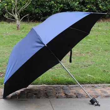 

Sunshade Folding Custom Portable Umbrella Uv Creative Black Umbrella Wind Resistant Paraguas Gifts For Women Travel 50ys036