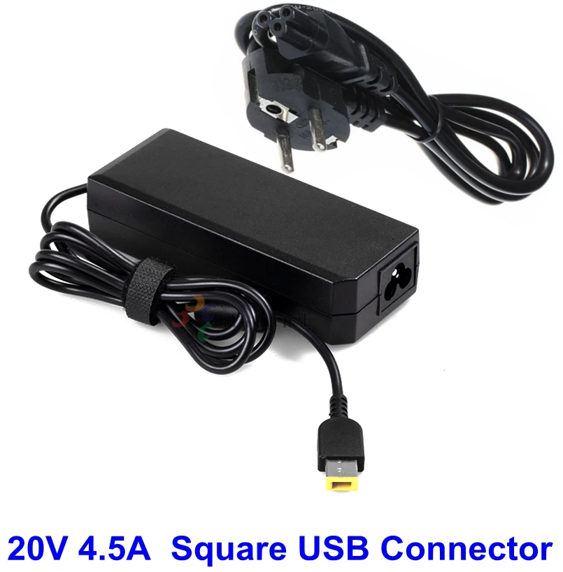 

20V 4.5A 90W PSU Adapter Charger for Lenovo ThinkPad X1 Carbon 3444-CUU Slim Tip 0B46994T440 T440p T440S g700 Laptop Accessories