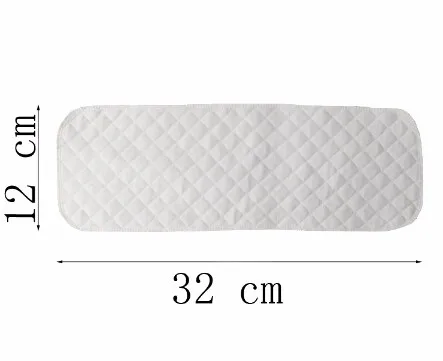 Хлопок 1 шт. Многоразовые и простота использования, мягкой и дышащей детские современная ткань пеленки Прокладки в Подгузники Вставки ad2412
