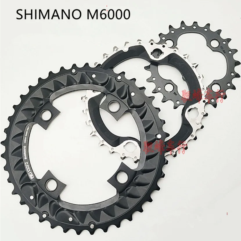 

shimano DEORE m6000 chainring 96bcd 38t 28t 36t 26t 40/30/22T for DEORE m6000 crankset 20/30s speed