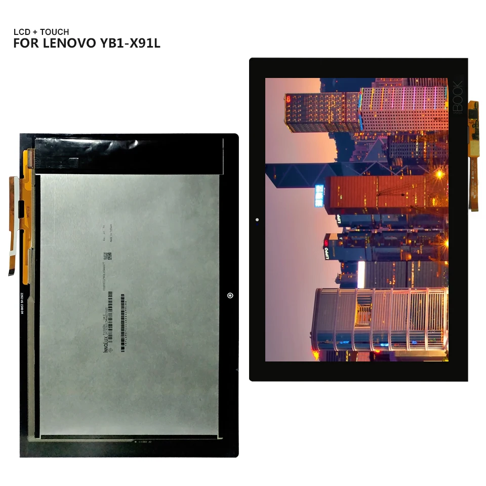 Для 10,1 "lenovo Yoga Book YB1-X91L YB1-X91F ЖК-дисплей Экран Touch Экран планшета Ассамблеи для YogaBook YB1-X91 Запчасти