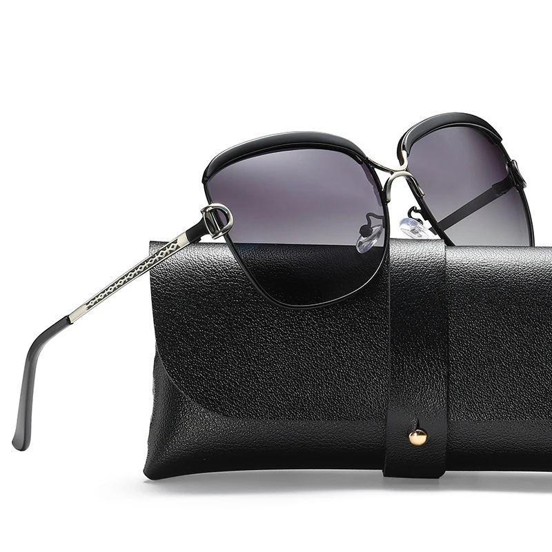 

Women Polarized Sunglasses Big Size Brand Designer Fashion UV400 Butterfly Sunglasses Female Goggle High Quality Z8702