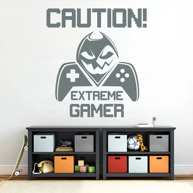 Gamer Wall Sticker For Kids Bedroom Sale up to 70