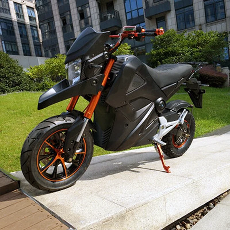 Электрический мотоцикл для взрослых citycoco 72V 2000w break brake system e bike electric