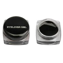 Лучшая Косметическая Водонепроницаемая гелевая подводка для глаз с кистью подводка для глаз инструмент для макияжа QQ99