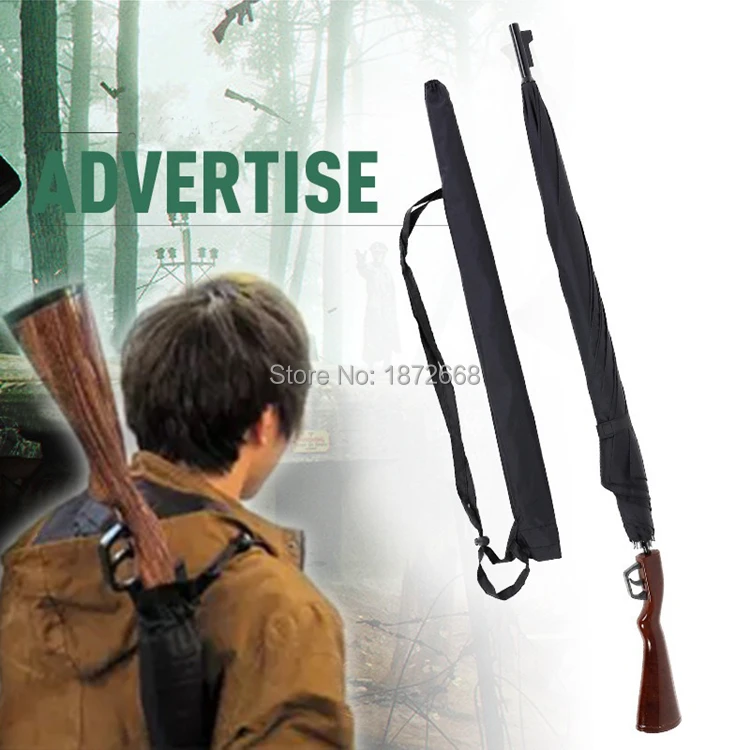 Creative Rifle Gun Straight Long Handle Semi automatic Rainy Sunny