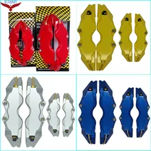 KUNBABY 4 Tipos De Frenos Cubierta Del Calibrador Modelo 3 Sin Logo Tamaño S/M/L Car Styling Decoración Para todos los Modelos de Coche