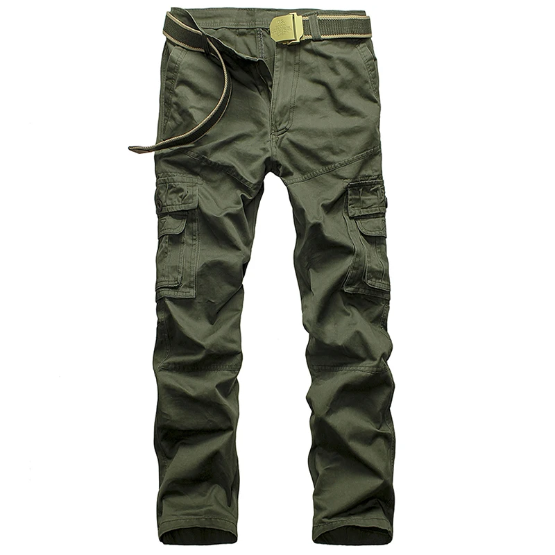 Militar Camouflage Pants Green Khaki Black Beige Gray Cargo Pants Men