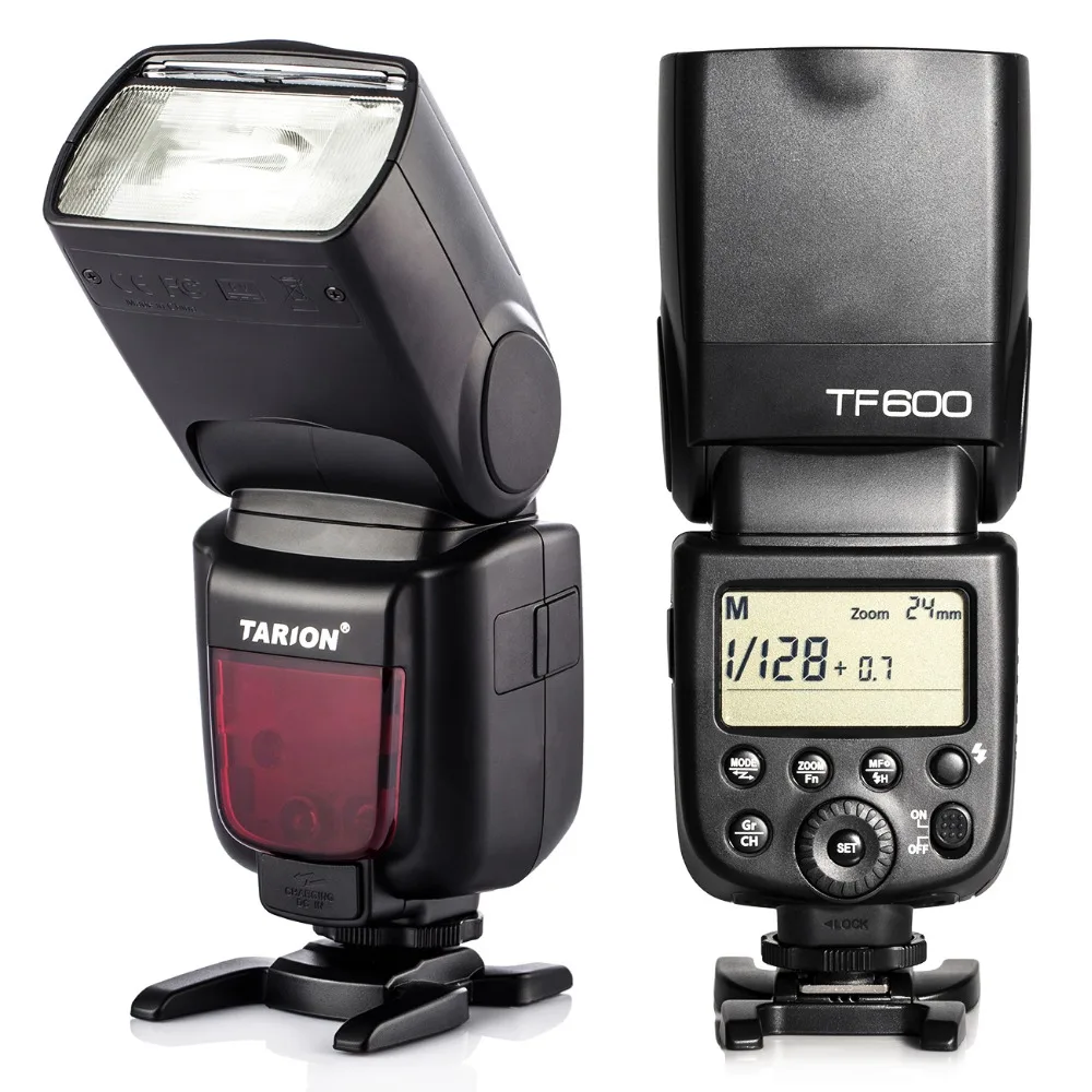 TARION TF600 2.4G Wireless 1 / 8000s Sync Speed Flash Speedlite S1 / S2 Llight Control Mode for