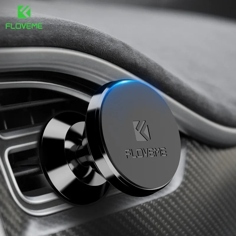 FLOVEME 360 магнитного автомобильный держатель телефона gps навигатора кронштейн для