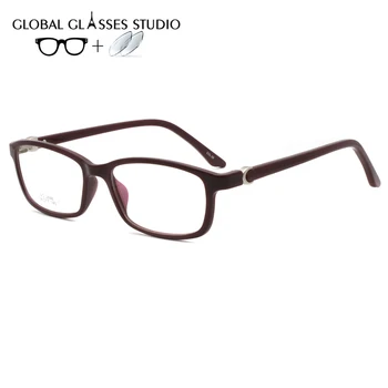 

Women Leisure Acetate Glasses Frame Eyewear Eyeglasses Reading Myopia Prescription Lens 1.56 Index NO.5446AL