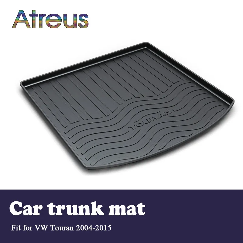 

Atreus Car Rear Trunk Floor Mat Durable Carpet For Volkswagen VW Touran 2004-2015 Boot Liner Tray Waterproof Anti-slip mat