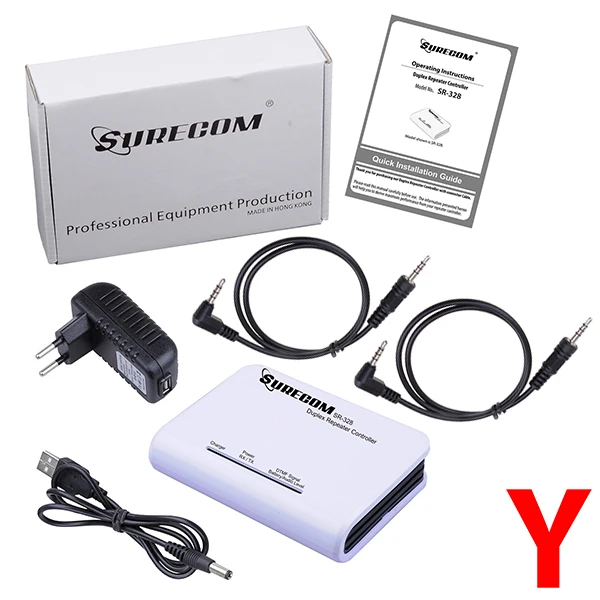 

SR-328 Duplex Repeater Controller with YAESU cable FT-50,FT-60R,VXF-1,VX-1R, VX-2R. VX-3R, VX-5R,VX-8GR,VX-10, VX-110,VX-131