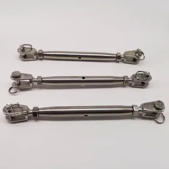 

1pcs M8 Jaw Jaw Closed Body Turnbuckle 304 STAINLESS STEEL Rigging Screw