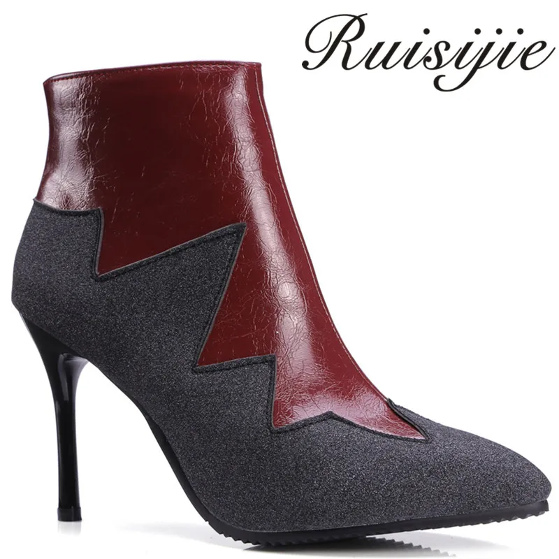pointed toe motorcycle boots