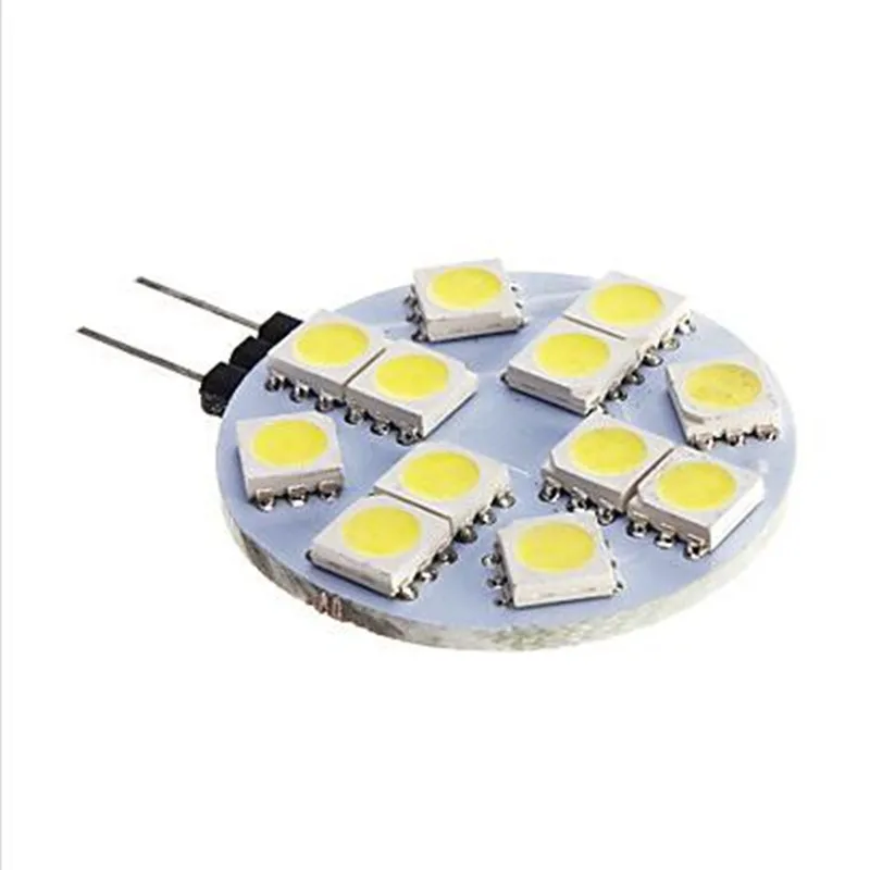 Светодиодная лампа G4 1 Вт/2 Вт/3 Вт/4 Вт 12 В постоянного тока 5050SMD 6/9/12/24 светодиодов