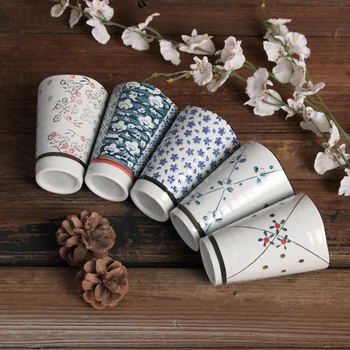 

2018NEW POT JAPANESE And Chinese Style Ceramic Black Mage Old Pile Dedicated Pot Wave mouth Shap