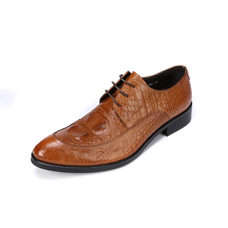 Para Vestido Zapatos black De Boda Oficina red Cuero Hombre Genuino Italiano Diseño Brown Calzado Fiesta Formal Oxfords Pgwqxt5c