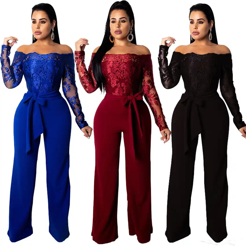 formal plus size jumpsuit