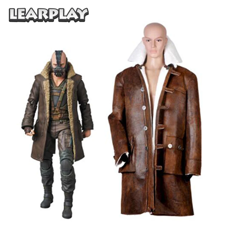 Мужской костюм для косплея коричневый зимний пиджак взрослых|bane coat|cosplay costumebane coat