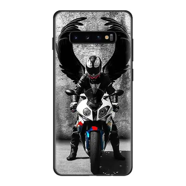 Moto Cross moto rcycle спортивный черный силиконовый чехол s для samsung Galaxy S10 Plus S10e S8 S9 Plus A30 A50 M20 M30 мягкий чехол - Цвет: 10