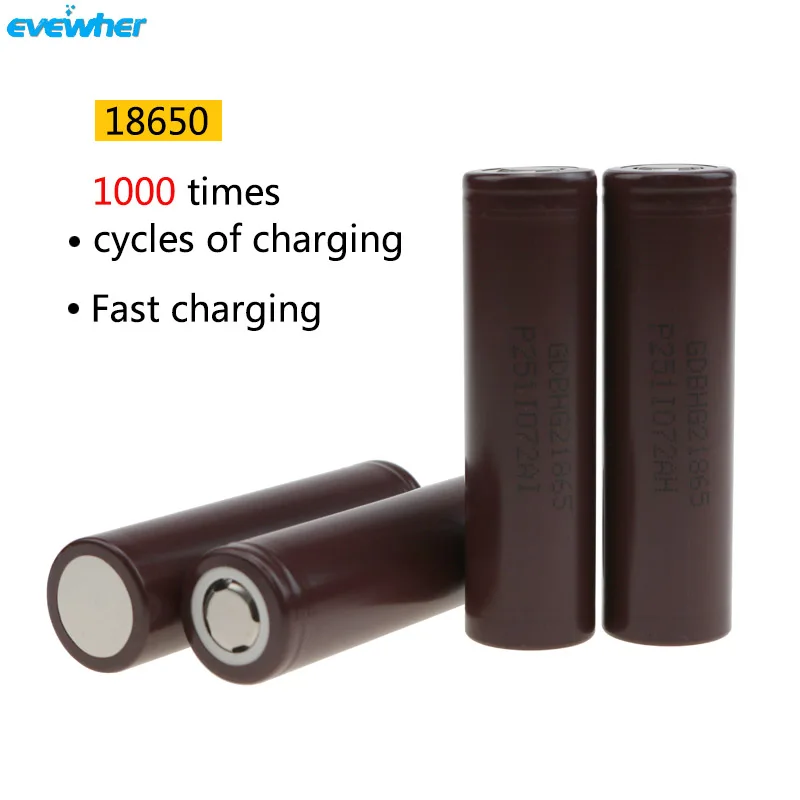 

4pcs/lot 18650 Battery Originally Cell Phone Real Capacity 2500mah 3.7 Voltage Li Batery Recharger Suitable TOMO Charger