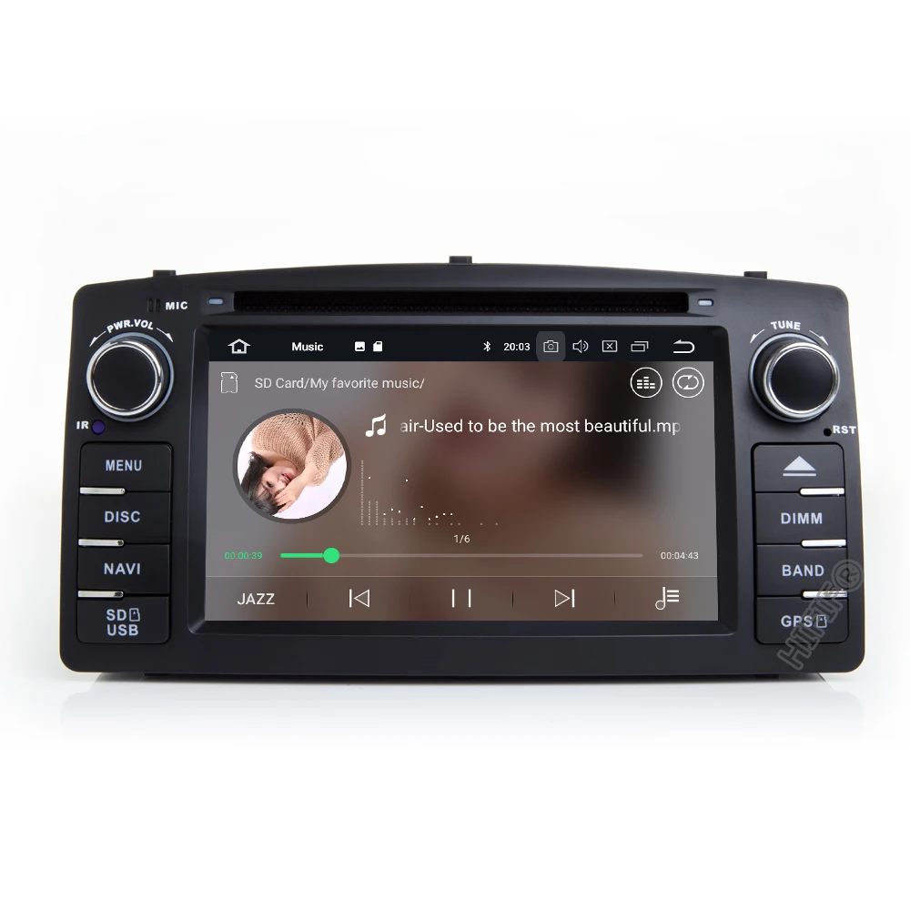 Автомобильный мультимедийный плеер DSP 2 din Android 10 dvd GPS Авторадио стерео Wi Fi для TOYOTA