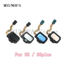 Датчик отпечатков пальцев кнопка домой гибкий кабель для samsung Galaxy S8 S9 Plus G950f G955f G960F G965F сенсорный ID замена ключа возврата