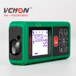 Vchon 12 в 1 цифровой лазерный дальномер оптический Клейкие ленты дальномер Diastimeter измерения рулетка