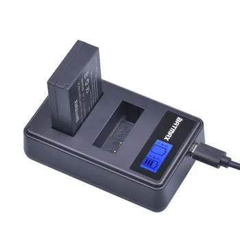 

Batmax 1PC LPE12 LP-E12 LP E12 digital camera battery+LCD Display USB Charger for Canon EOS M M2 100D Kiss X7 Rebel SL1 Battery