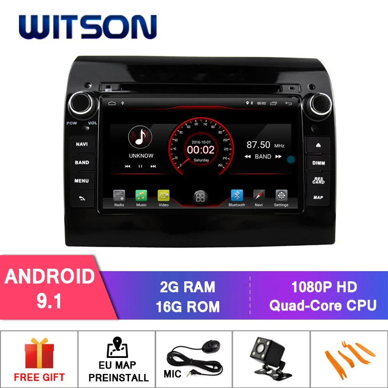 WITSON Android 9,0 Восьмиядерный(Восьмиядерный) 4G ram+ 64G rom автомобильный dvd-плеер gps для FIAT DUCATO DVD gps сенсорный экран автомобильный dvd - Цвет: K5586 Android 9.1