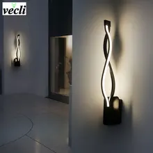 Светодиодный настенный светильник, современный светильник для спальни, настенный светильник для чтения, для помещений, гостиной, коридора, гостиничного номера, освещение, настенное бра, украшение