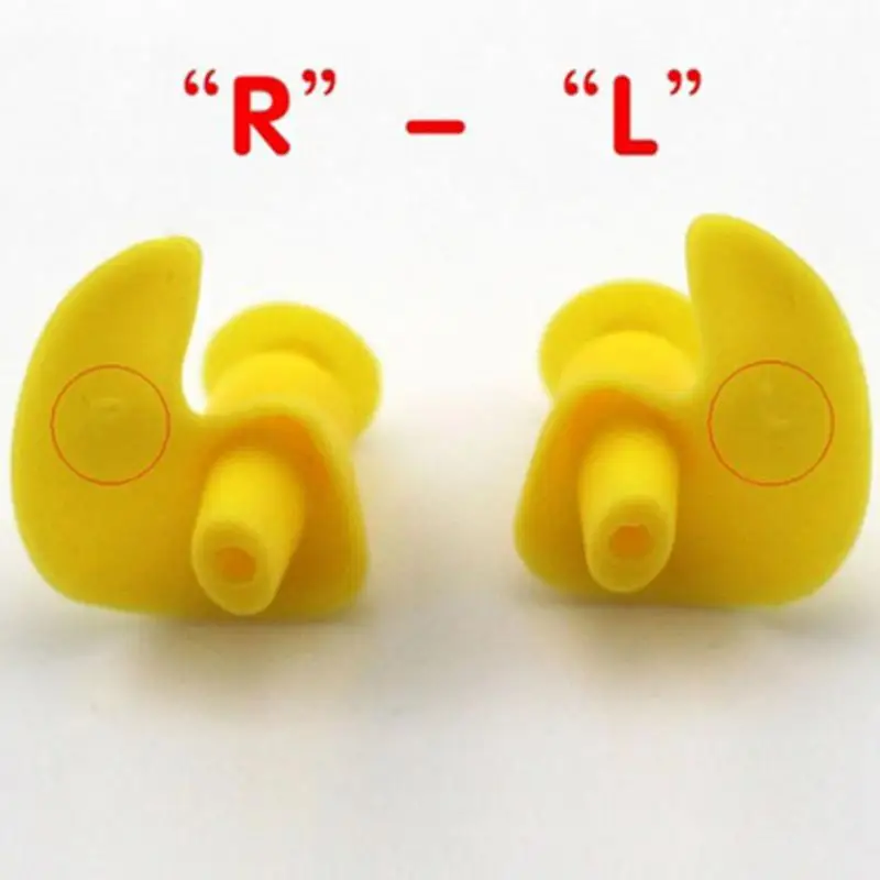 Environmental Silicone Waterproof Dust-Proof Earplugs Soft Ear Plugs Diving Water Sports Swimming Accessories