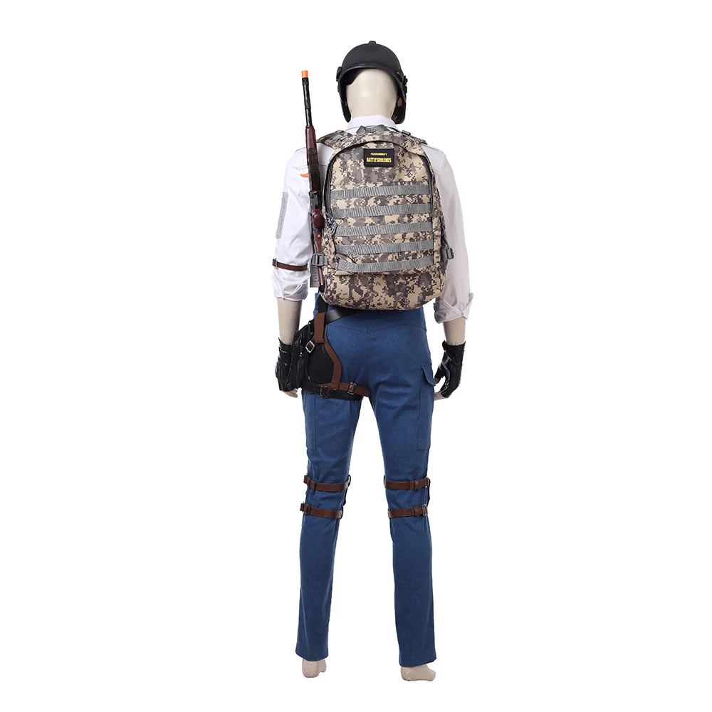  New Hot Game PLAYERUNKNOWN'S BATTLEGROUNDS Costume Men Suit PUBG Cosplay Costume Halloween Costumes
