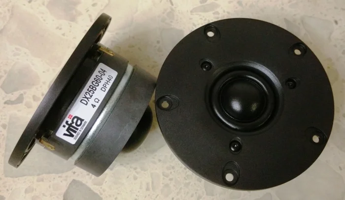 2PCS Original Vifa DX25BG60-04 4'' Dual Magnet
