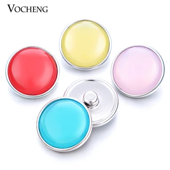 

Vocheng Snap Charms Resin 7 Colors 18mm Colorful Interchangeable Jewelry Vn-971