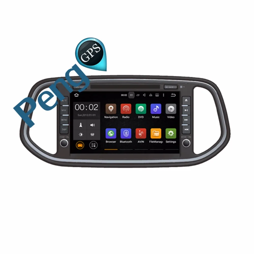 Flash Deal Octa Core 2 Din Stereo Android 8.0 Car CD DVD Play GPS Navigation Radio for KIA KX3 2014 2015 2016 2017 Autoradio Headunit WIFI 1