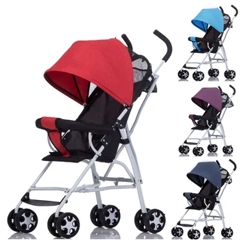 

Super Light Mini Small Baby Stroller Folding Umbrella Baby Carriage Light Shock Absorber Portable Travel Car Foldable Pushchair