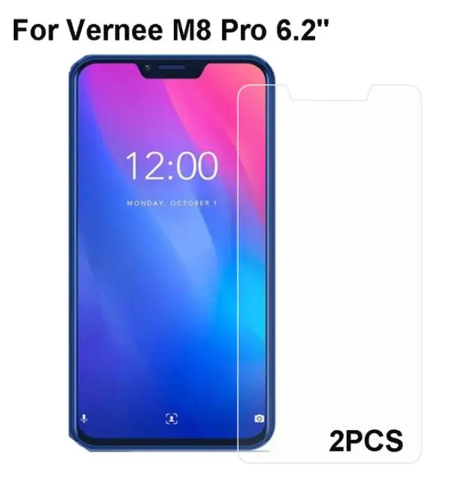 Закаленное стекло для Vernee M8 Pro Защитная пленка M3 M5 2 шт.|Защитные стёкла и плёнки| |
