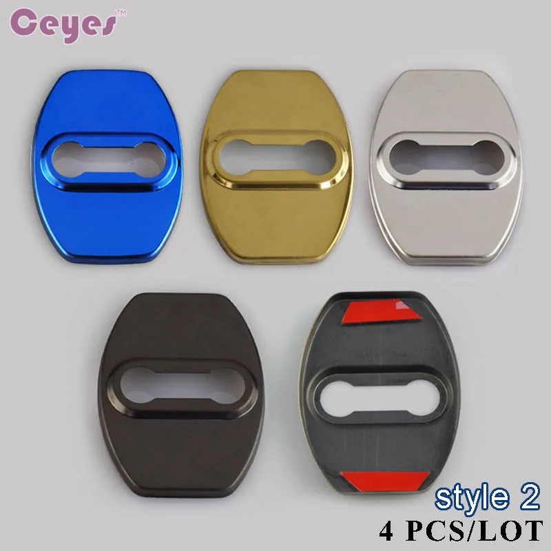 Ceyes سيارة التصميم JDM سيارة الباب قفل غطاء DIY القضية لهوندا موغن الطاقة لتويوتا Estima هارير Alphard ل TRD سيارة-التصميم Ceyes سيارة التصميم JDM سيارة الباب قفل غطاء DIY القضية لهوندا موغن الطاقة لتويوتا Estima هارير Alphard ل TRD سيارة-التصميم