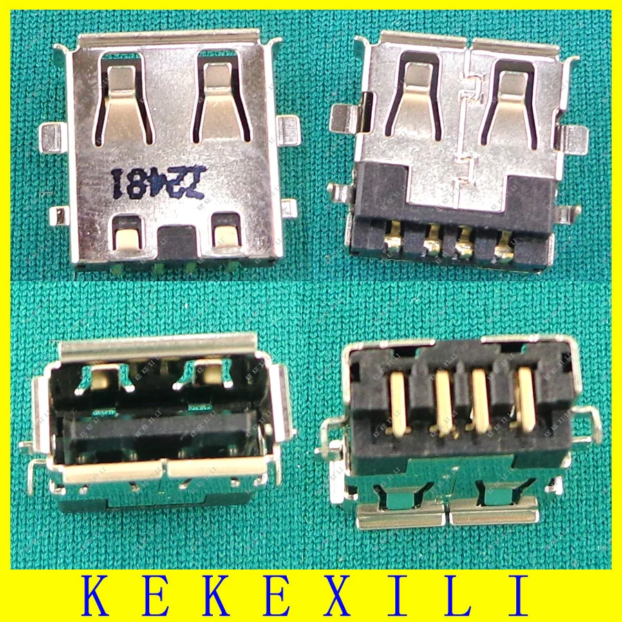 Original new Laptop USB Jack USB Connector USB SMT for ASUS Samsung HP DELL ACER Notebook 10Xin
