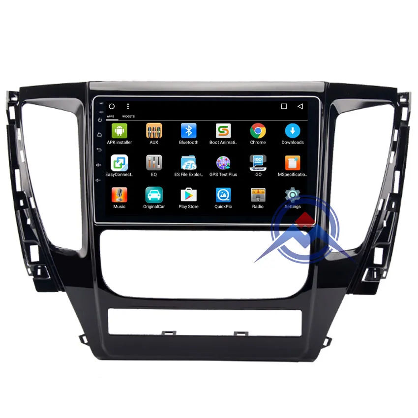 Flash Deal ZOHANAVI 9 inch Android car radio gps navigation for Mitsubishi Pajero Montero 2016 2017 2018 stereo multimeida player 12