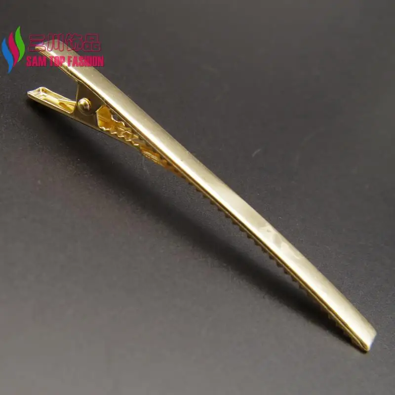 2016 Jewelry Gifts Hair Clips Fashion Minimalism Gold Tone Metal Stick Hairpins for Women Wedding Hair Jewelry Accessories