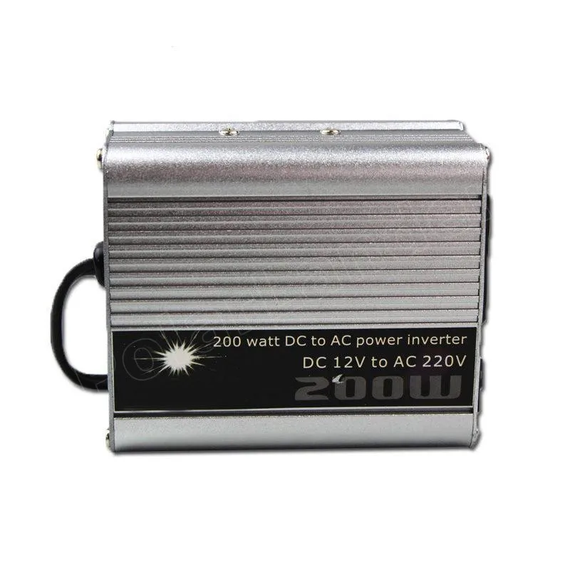200 w modificado onda senoidal carro portátil