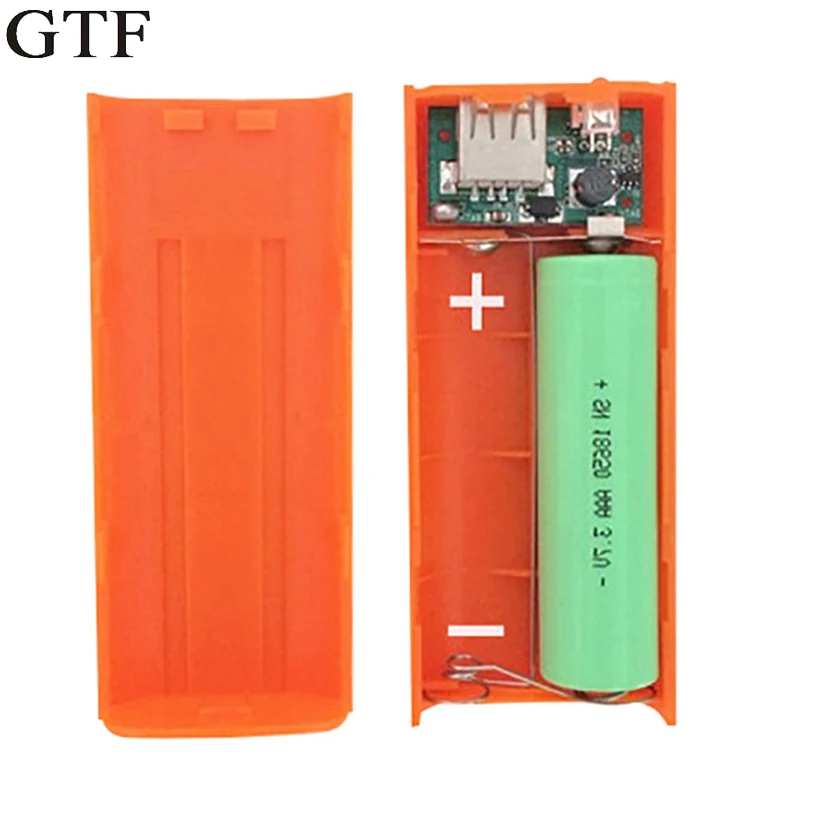 GTF 3.7V 2X 18650 USB Power Bank Battery Charger Case Box For DIY 18650